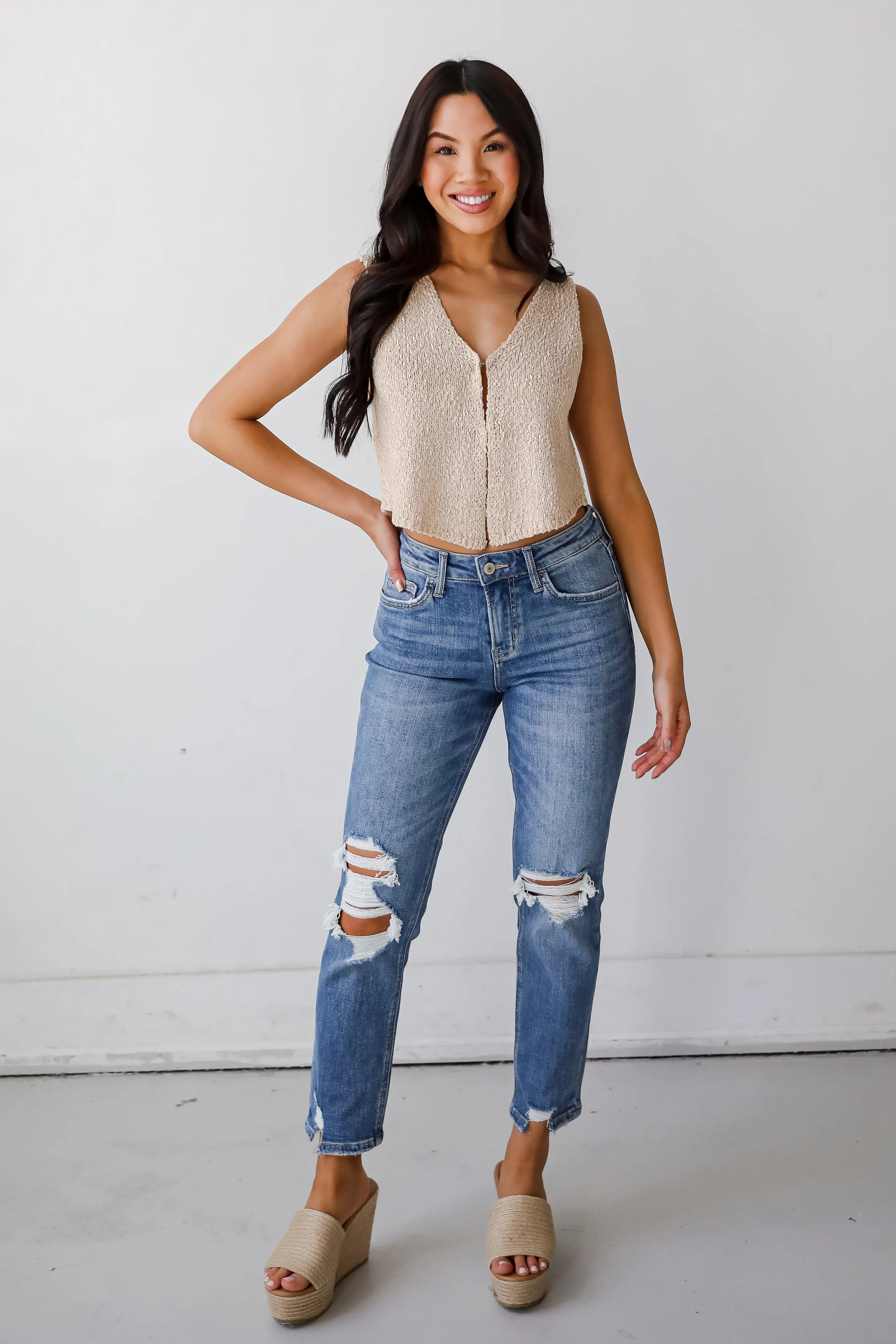 Abundant Charm Knit Vest