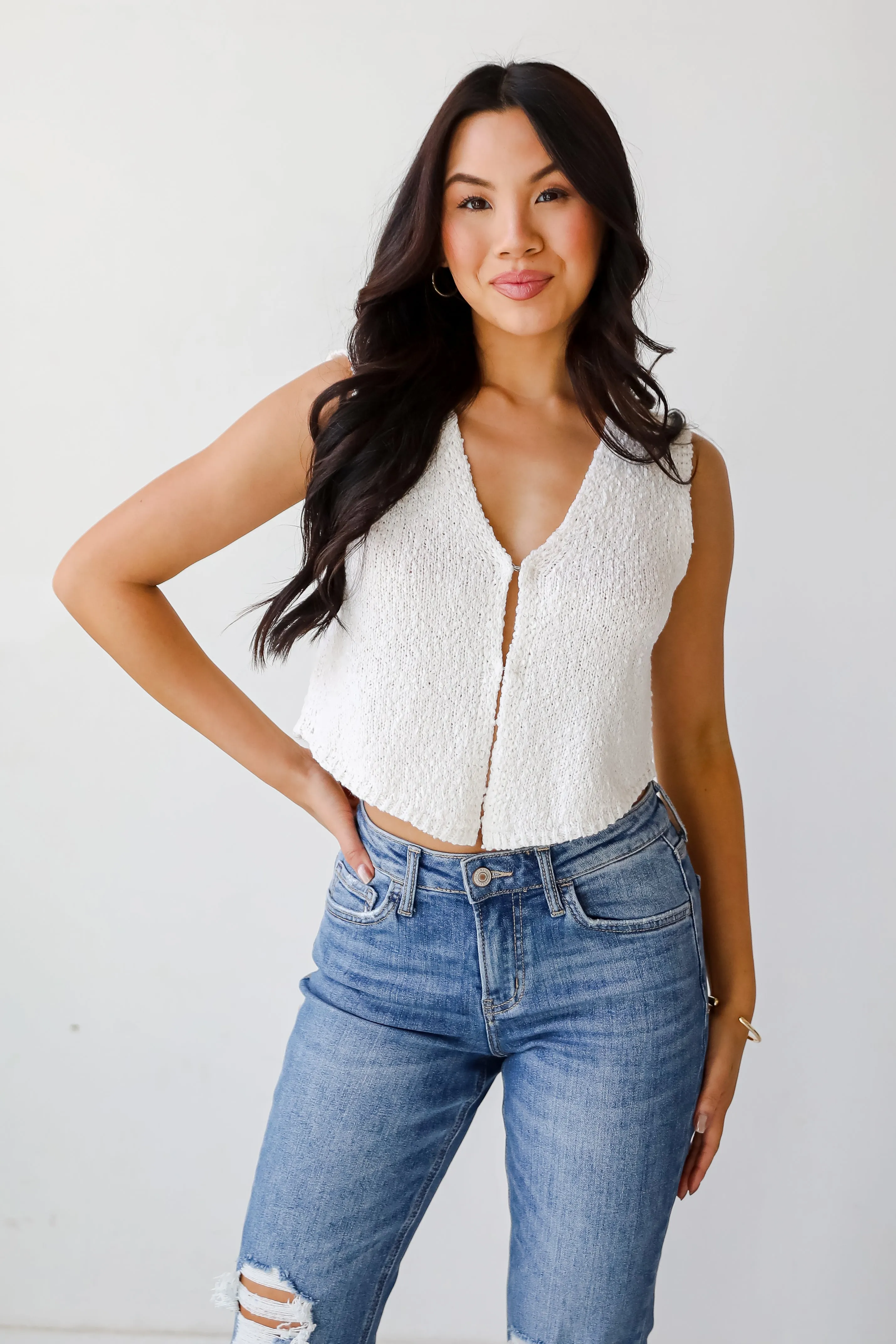 Abundant Charm Knit Vest