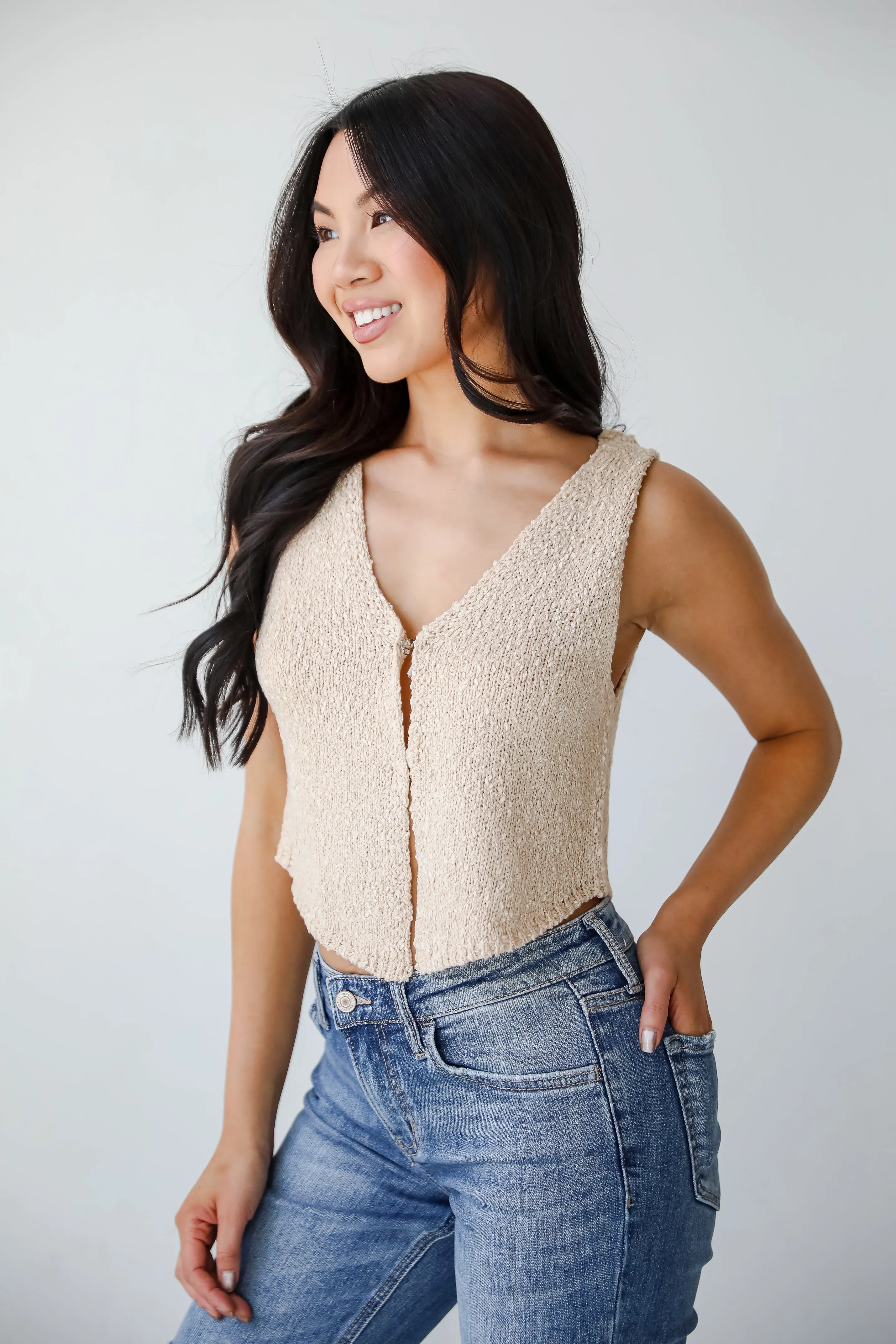 Abundant Charm Knit Vest