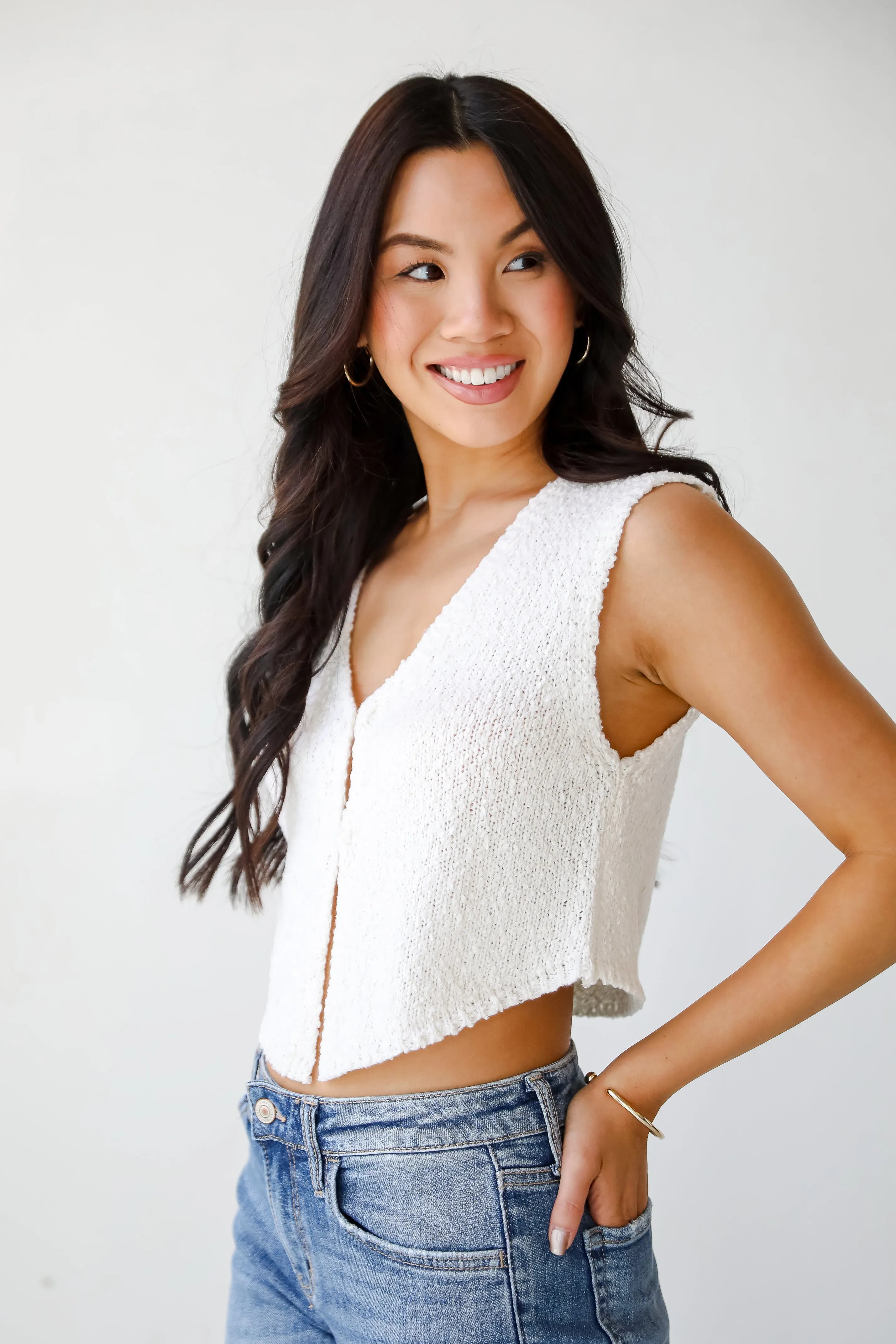Abundant Charm Knit Vest