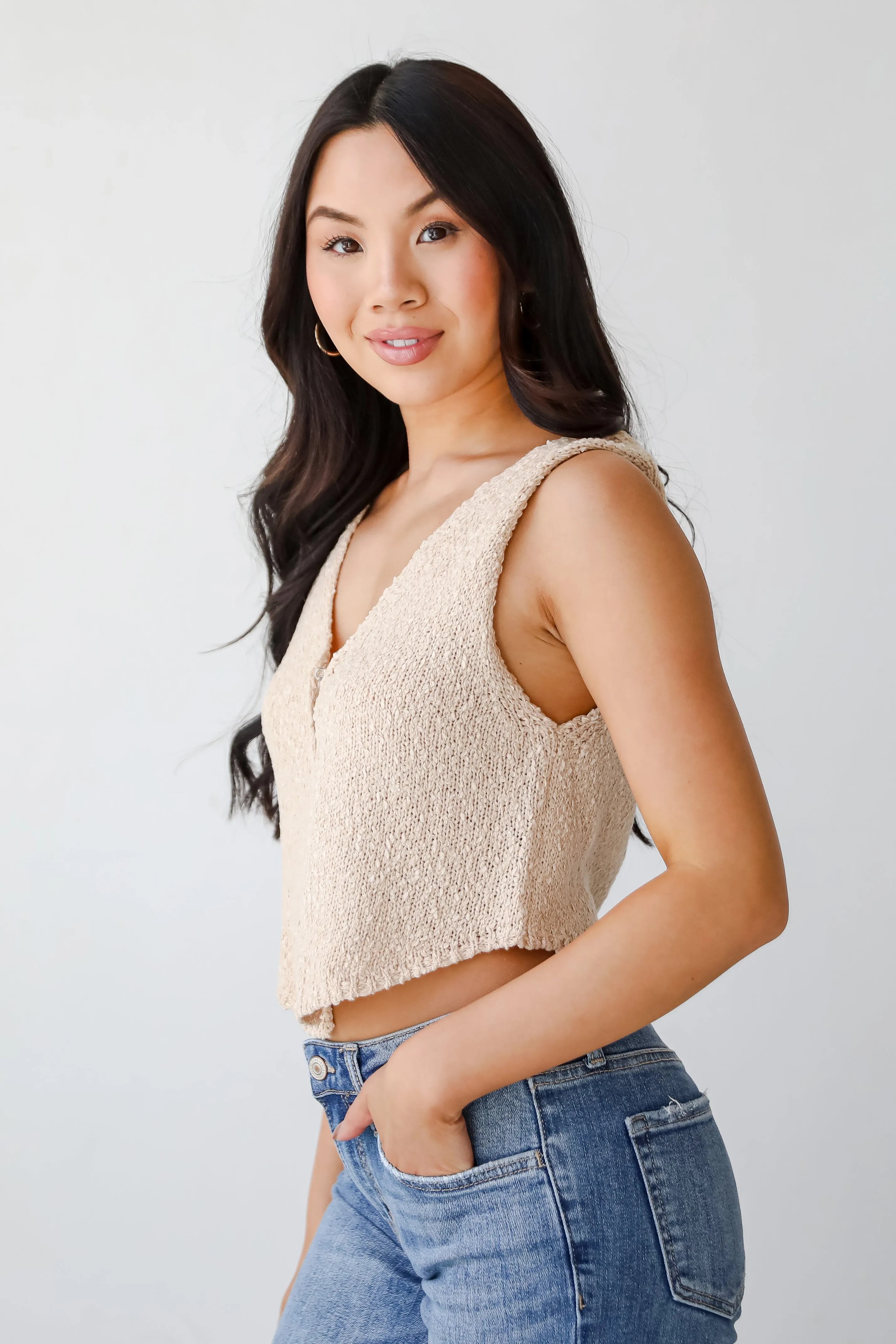 Abundant Charm Knit Vest