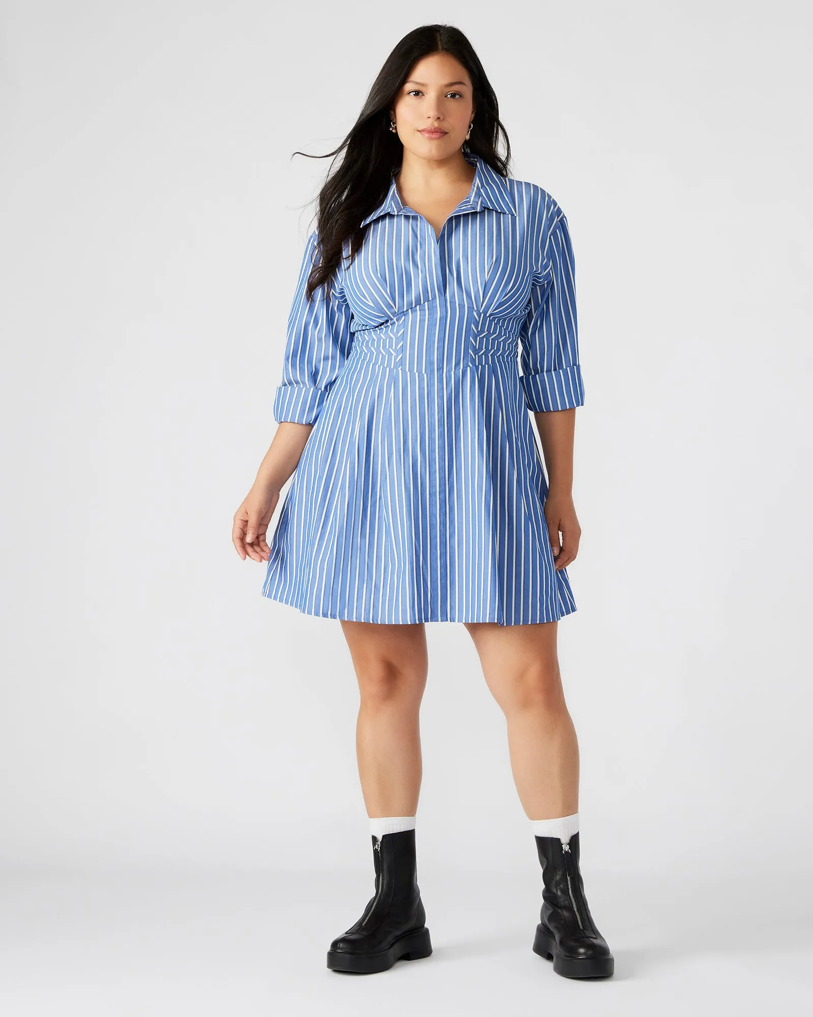 ARIA DRESS BLUE