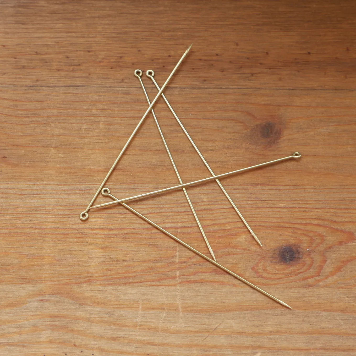 Brass Pins 5 PK