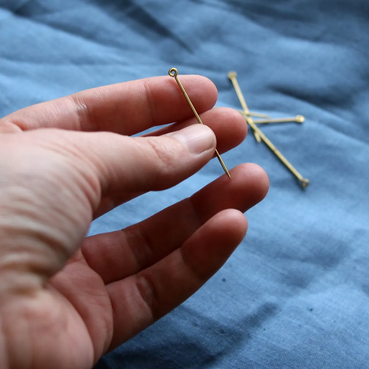 Brass Pins 5 PK