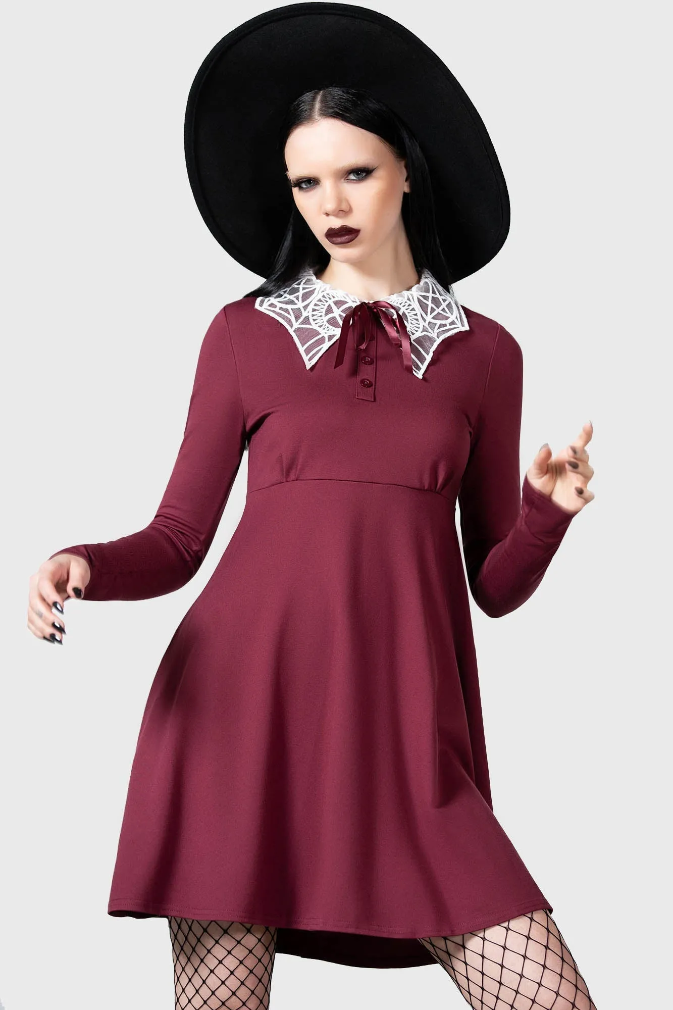 Charmed School Dress [CRIMSON] - Resurrect