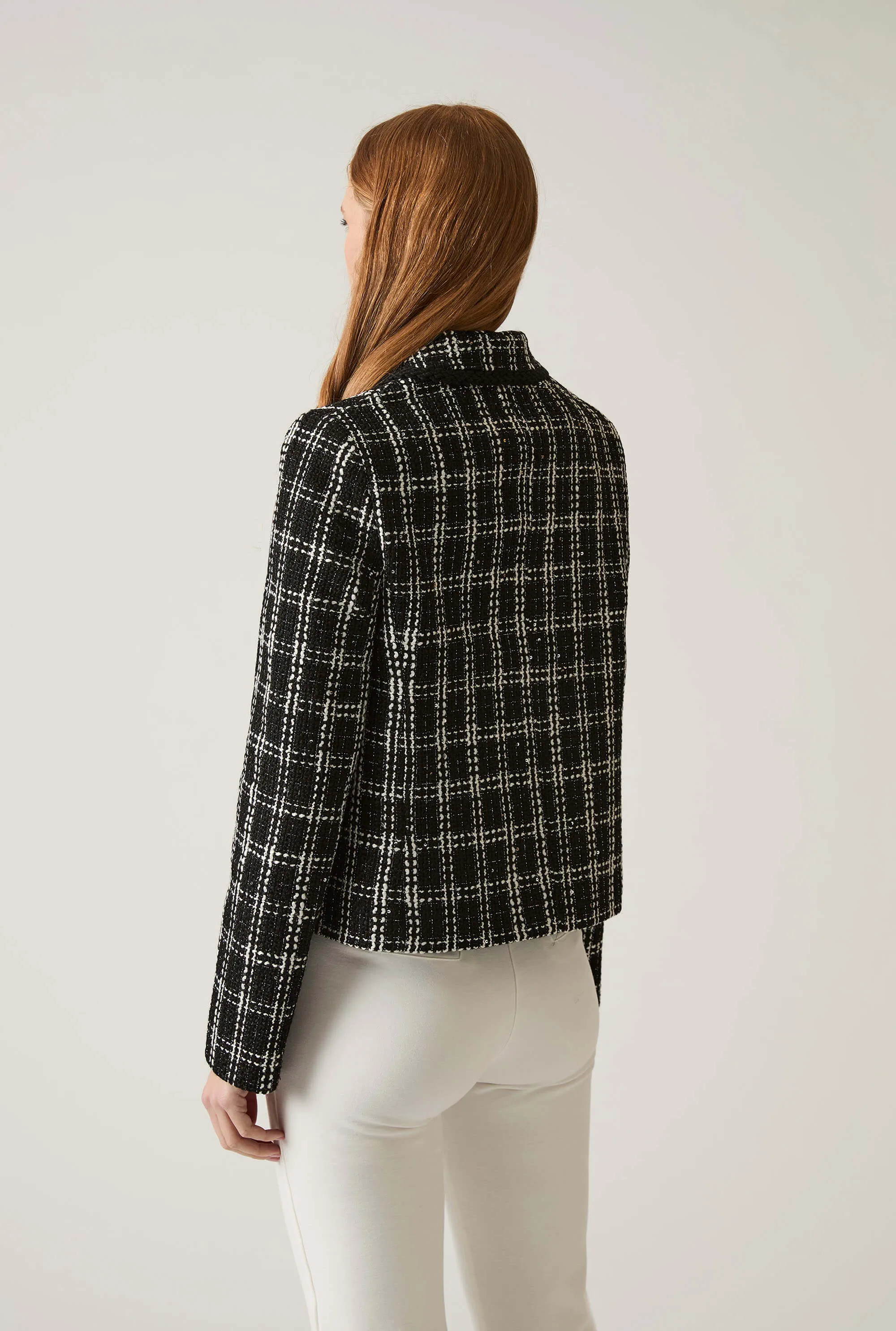 Checkered Pattern Jacket