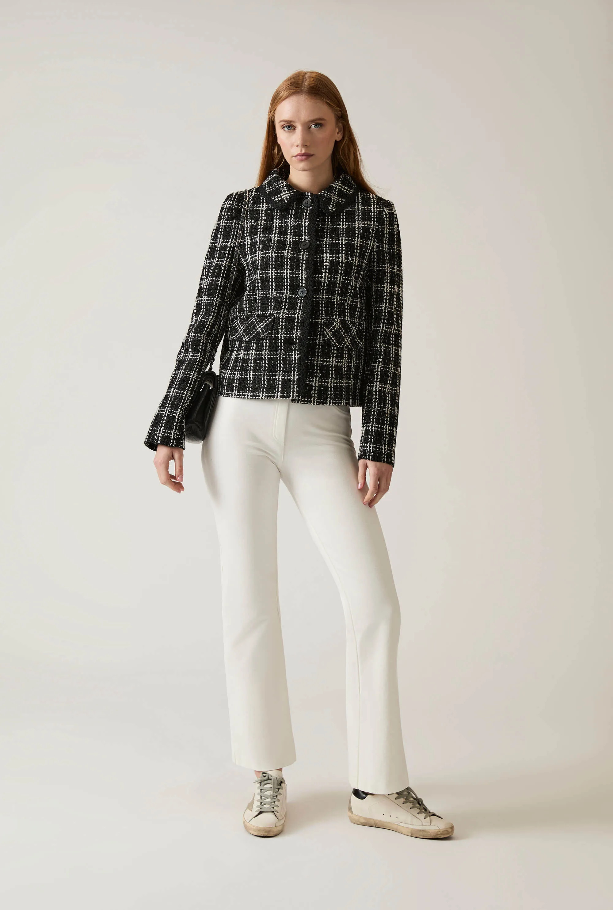 Checkered Pattern Jacket