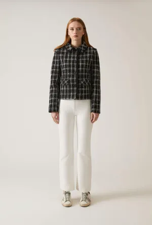 Checkered Pattern Jacket
