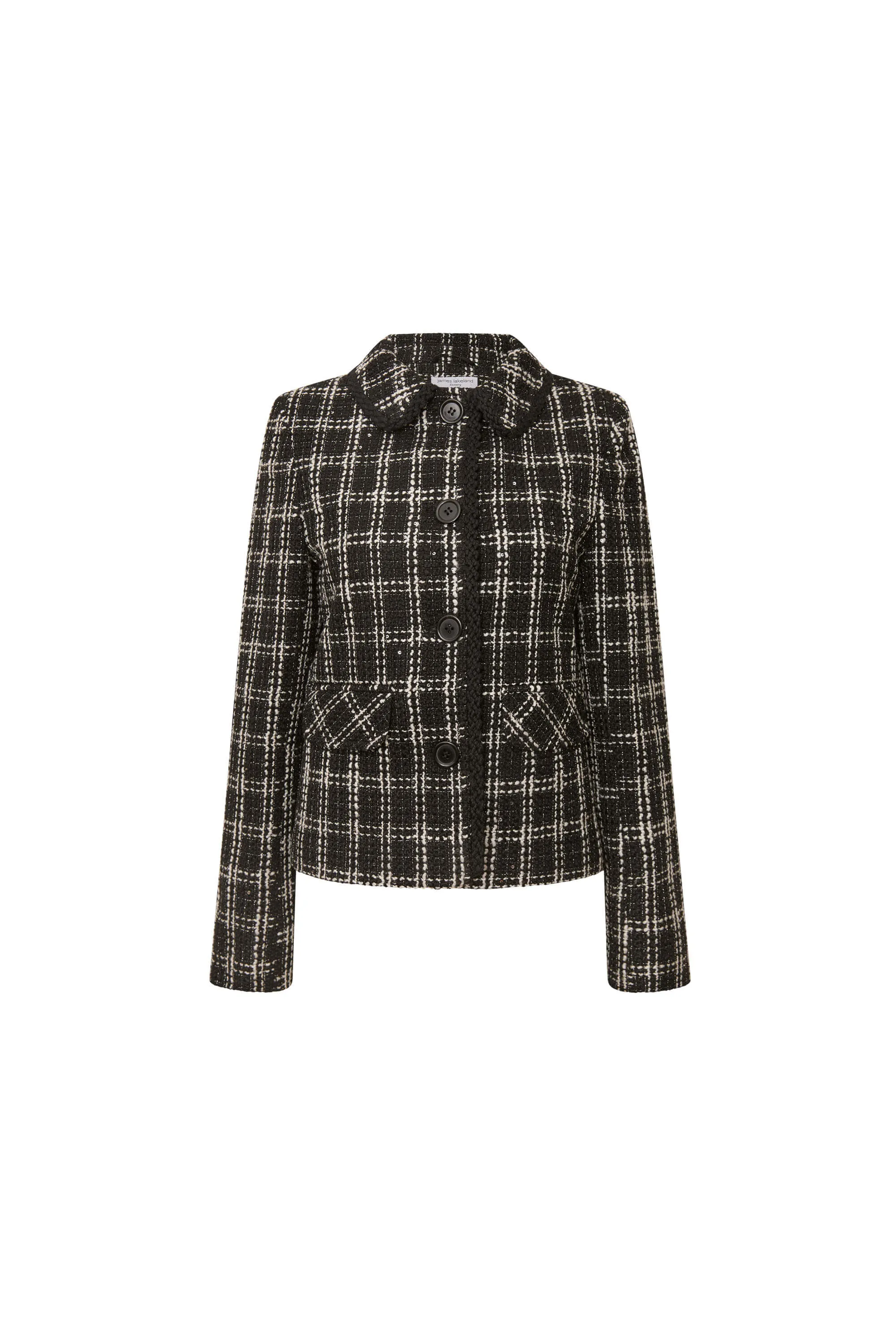 Checkered Pattern Jacket