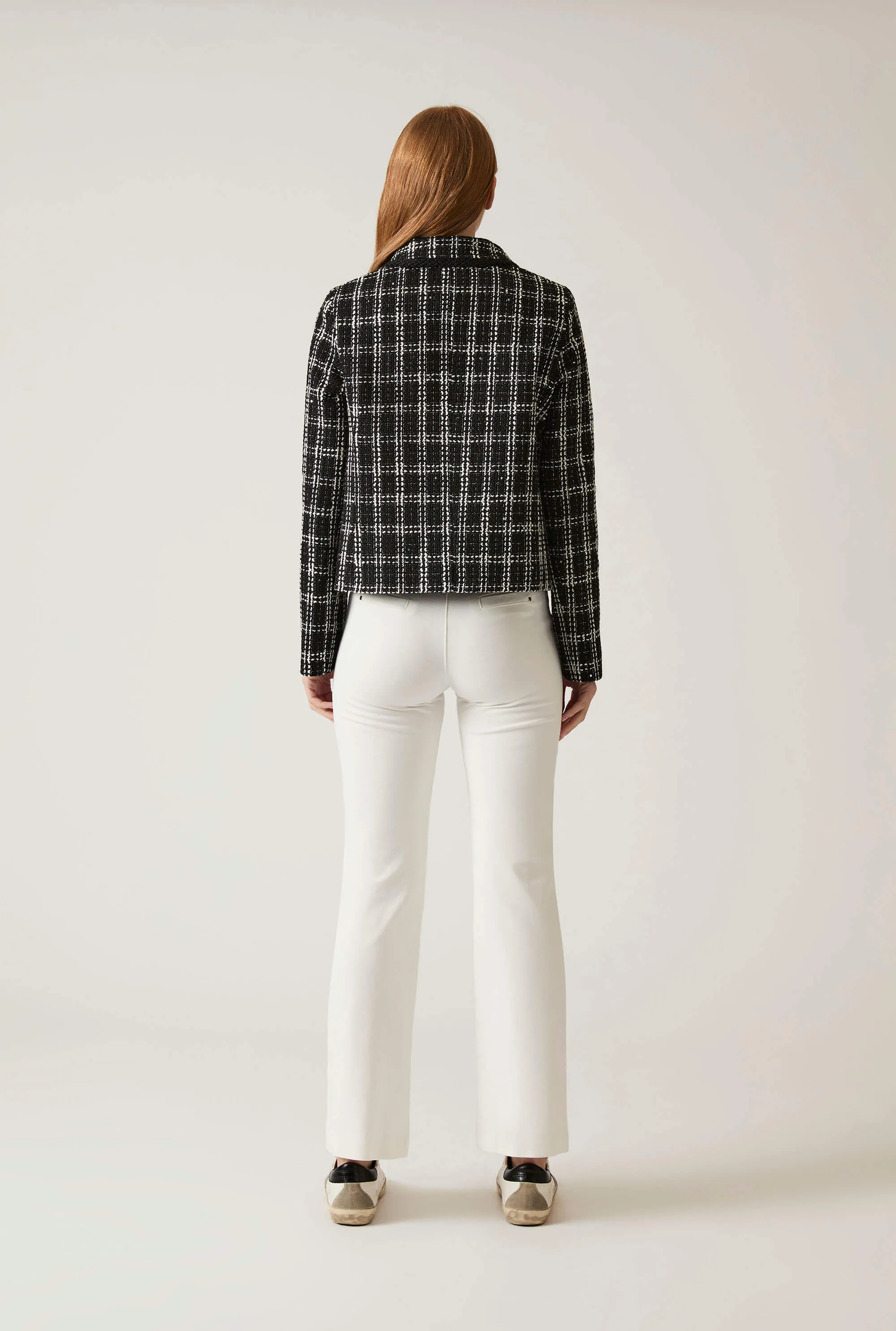 Checkered Pattern Jacket