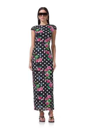 Cody Dress - Rose Dot