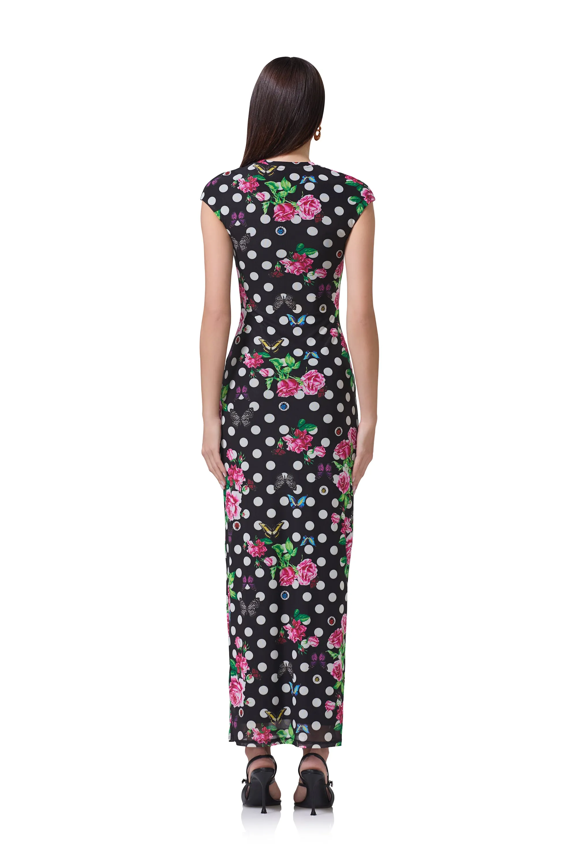 Cody Dress - Rose Dot