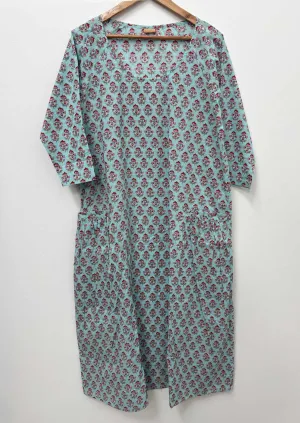 Cotton Maxi Dress 25 Sample Size Medium