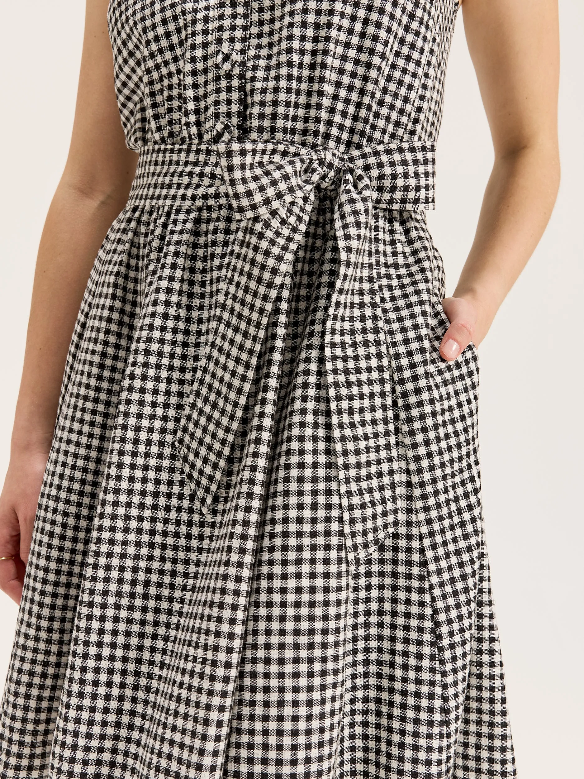 Courtside Check Mini Dress