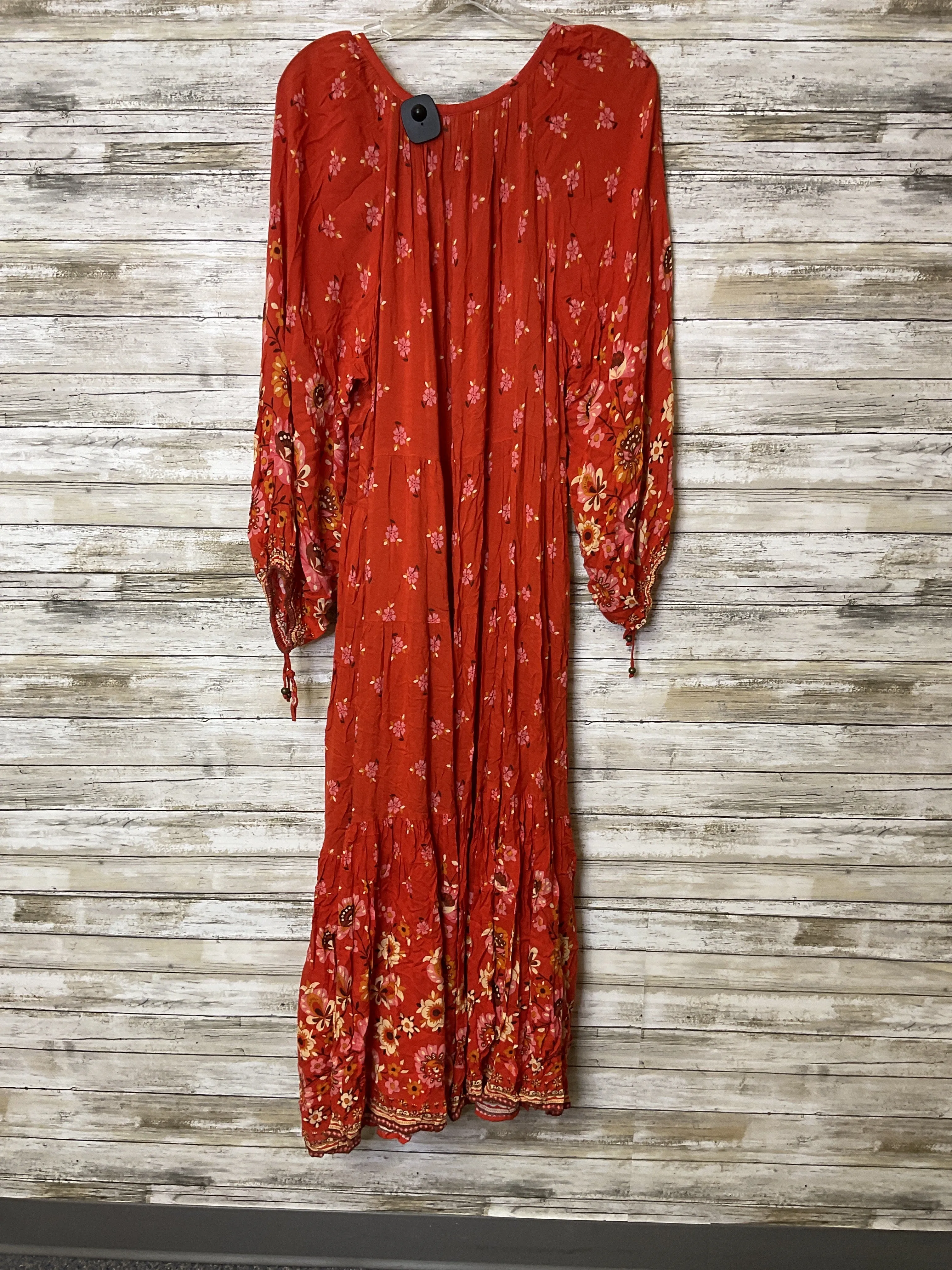 Dress Casual Maxi By Cmb In Red, Size:L