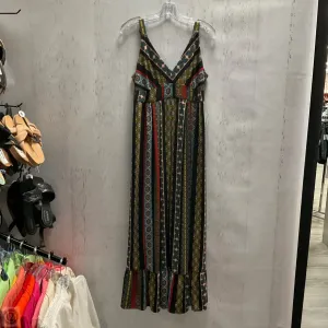 Dress Casual Maxi By T Tahari In Multi-colored, Size: M