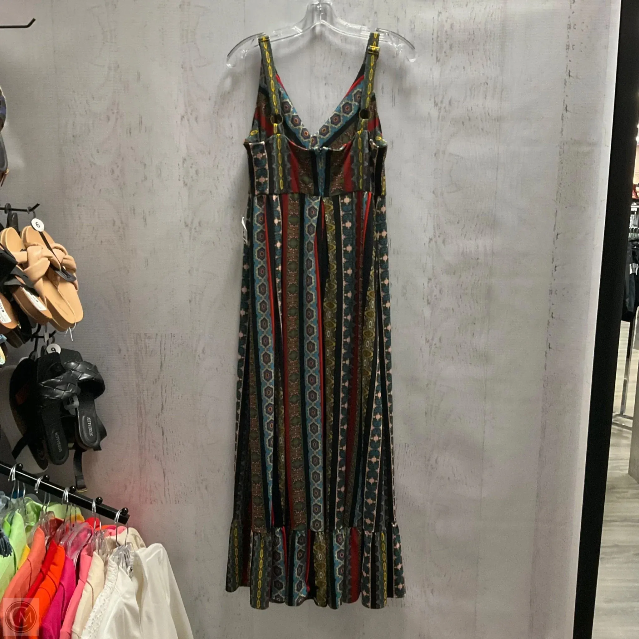 Dress Casual Maxi By T Tahari In Multi-colored, Size: M