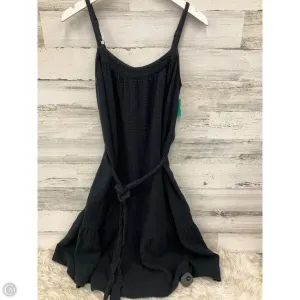 Dress Casual Midi By Gap In Black, Size: Mp