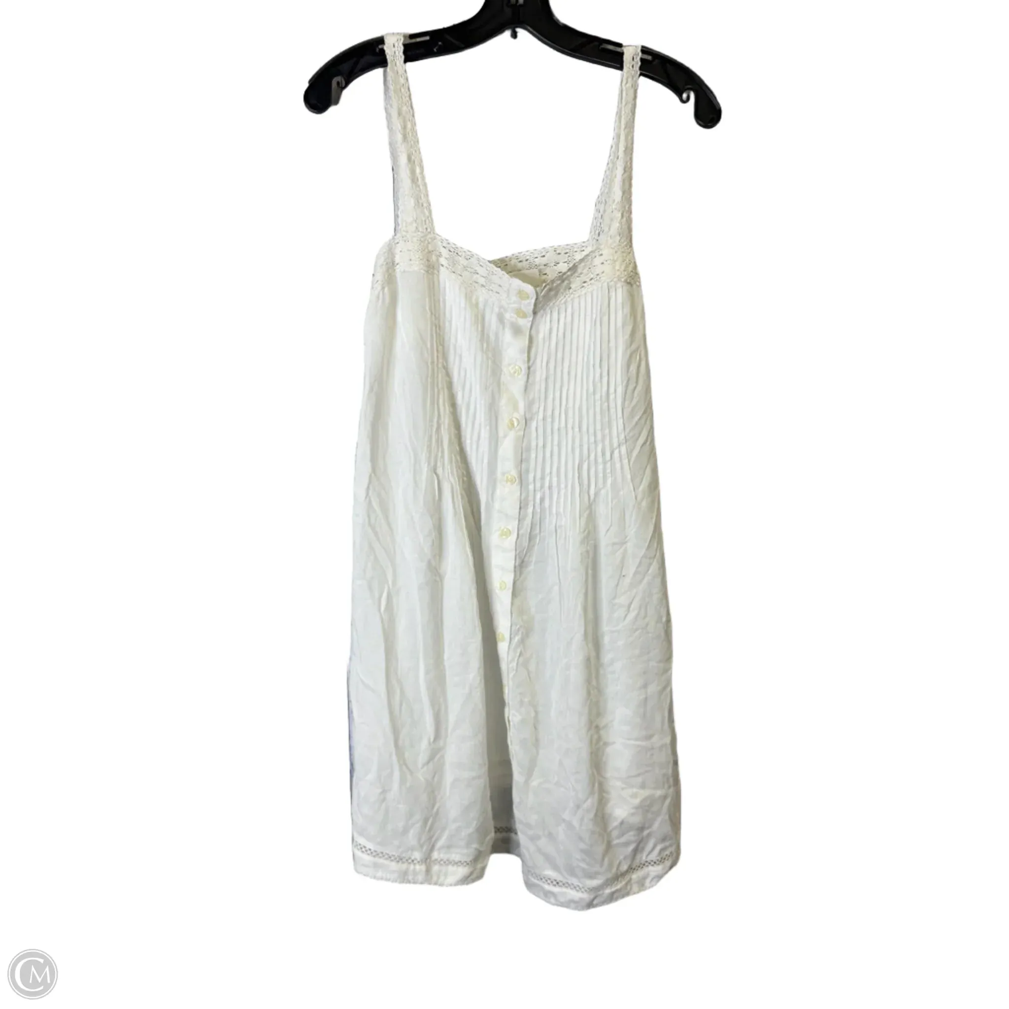 Dress Casual Short By Anthropologie In White, Size: M