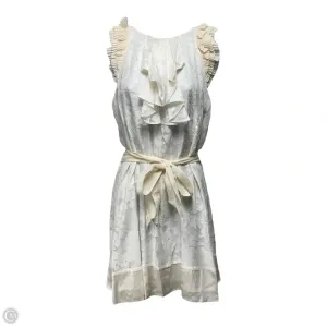 Dress Casual Short By Bcbgmaxazria In Cream, Size: Xs