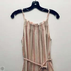 Dress Casual Short By Beachlunchlounge In Pink, Size: M