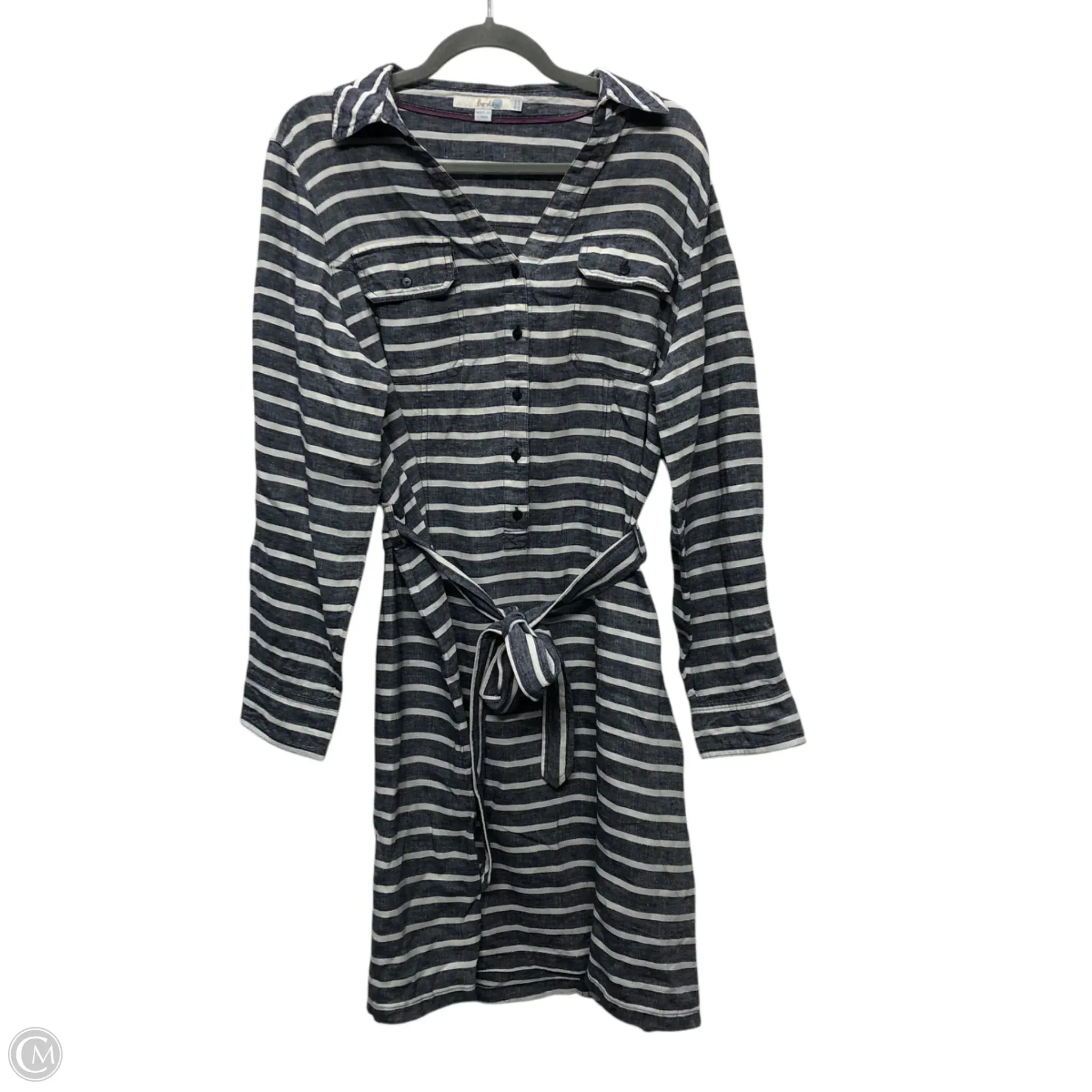 Dress Casual Short By Boden In Blue & White, Size: 12