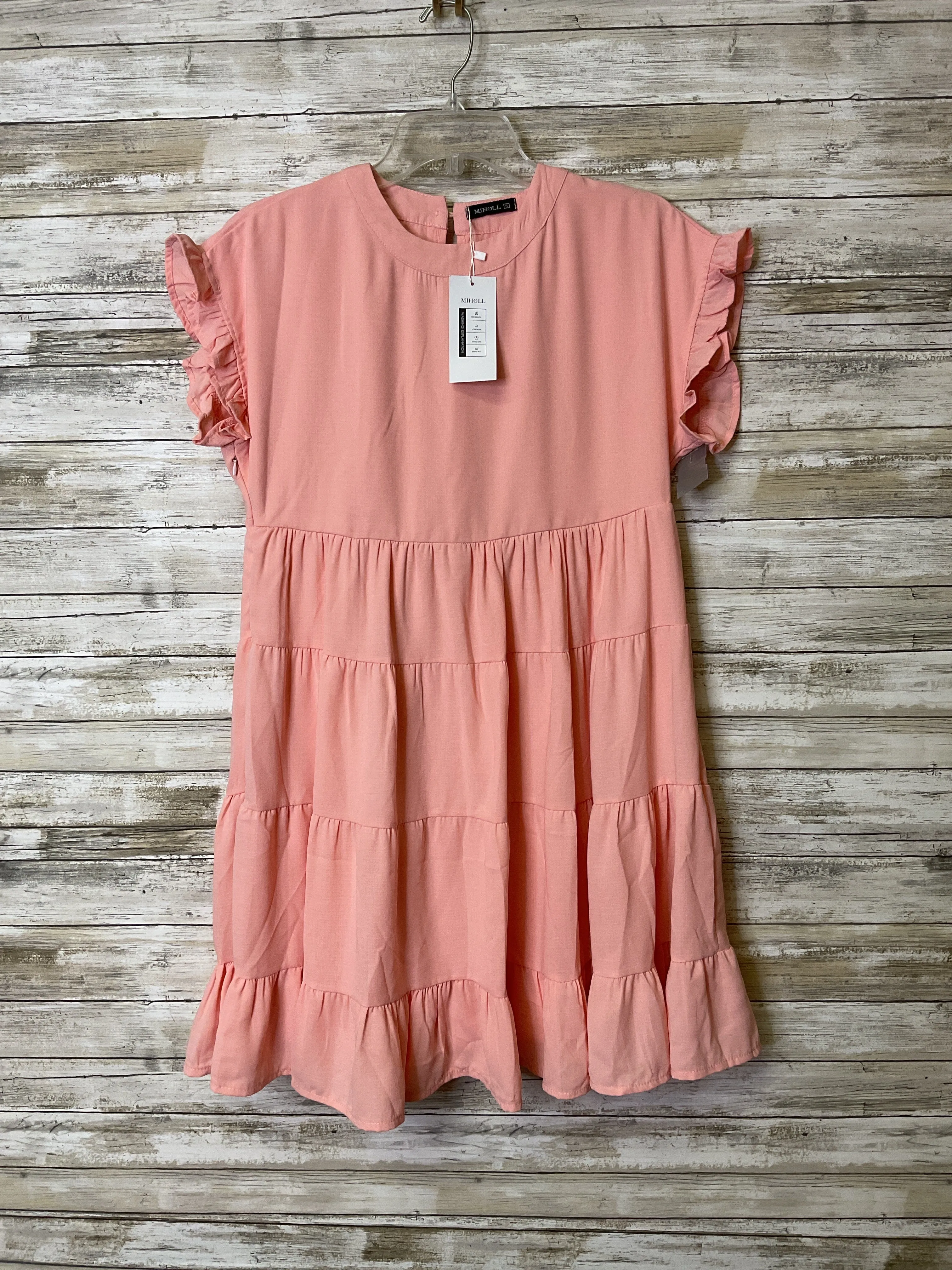 Dress Casual Short By Clothes Mentor In Peach, Size:S