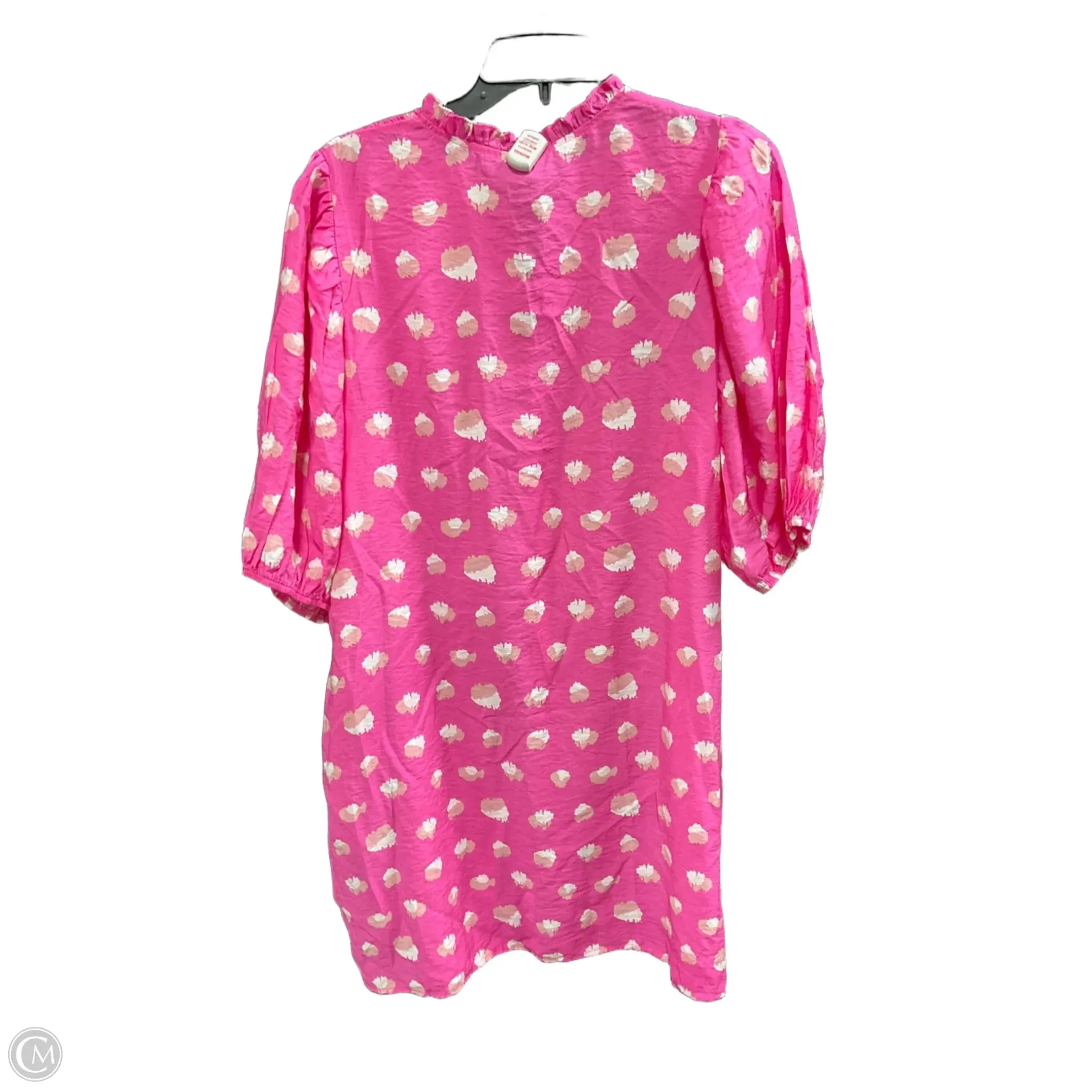 Dress Casual Short By Clothes Mentor In Pink, Size: Xl