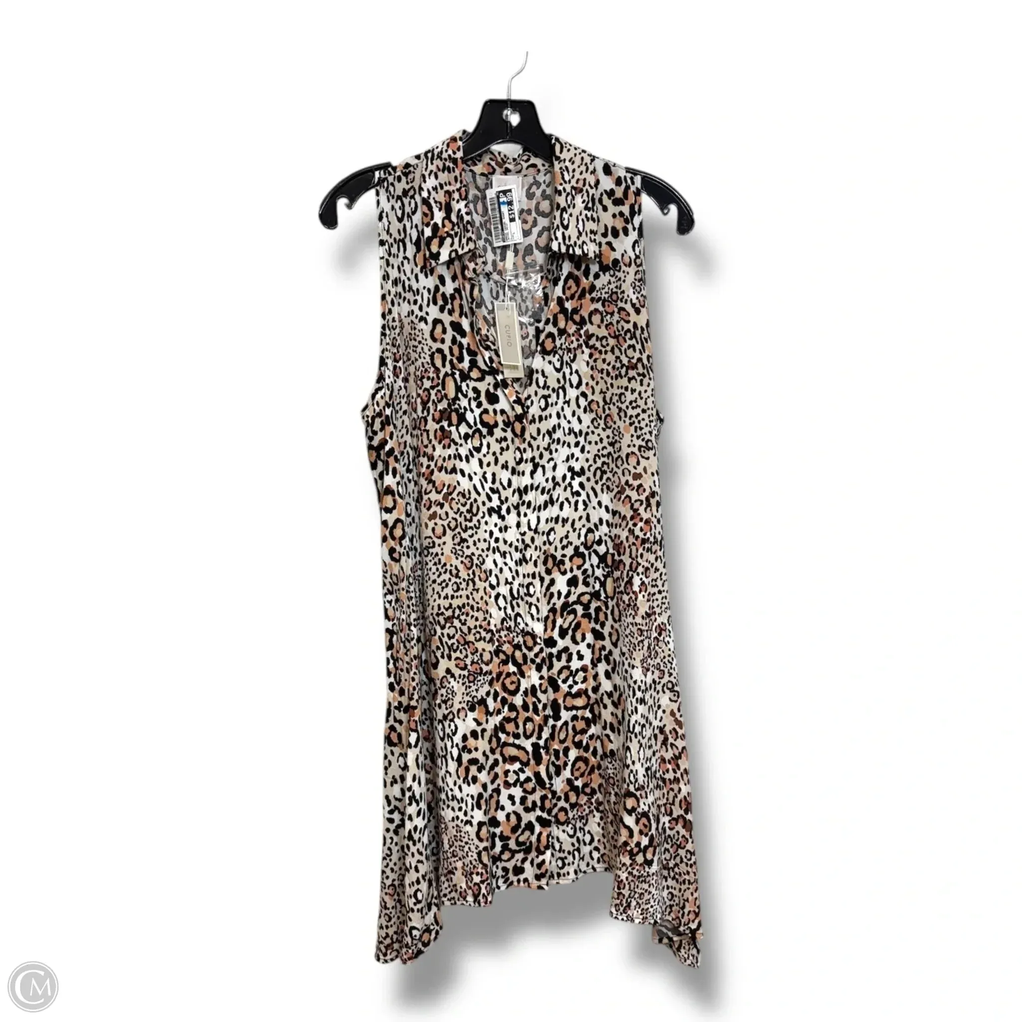 Dress Casual Short By Cupio In Animal Print, Size: L