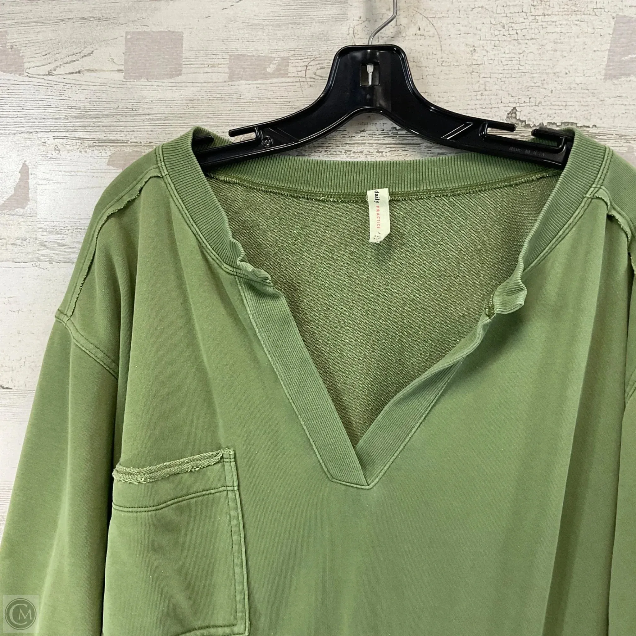 Dress Casual Short By Daily Practice By Anthropologie In Green, Size: L