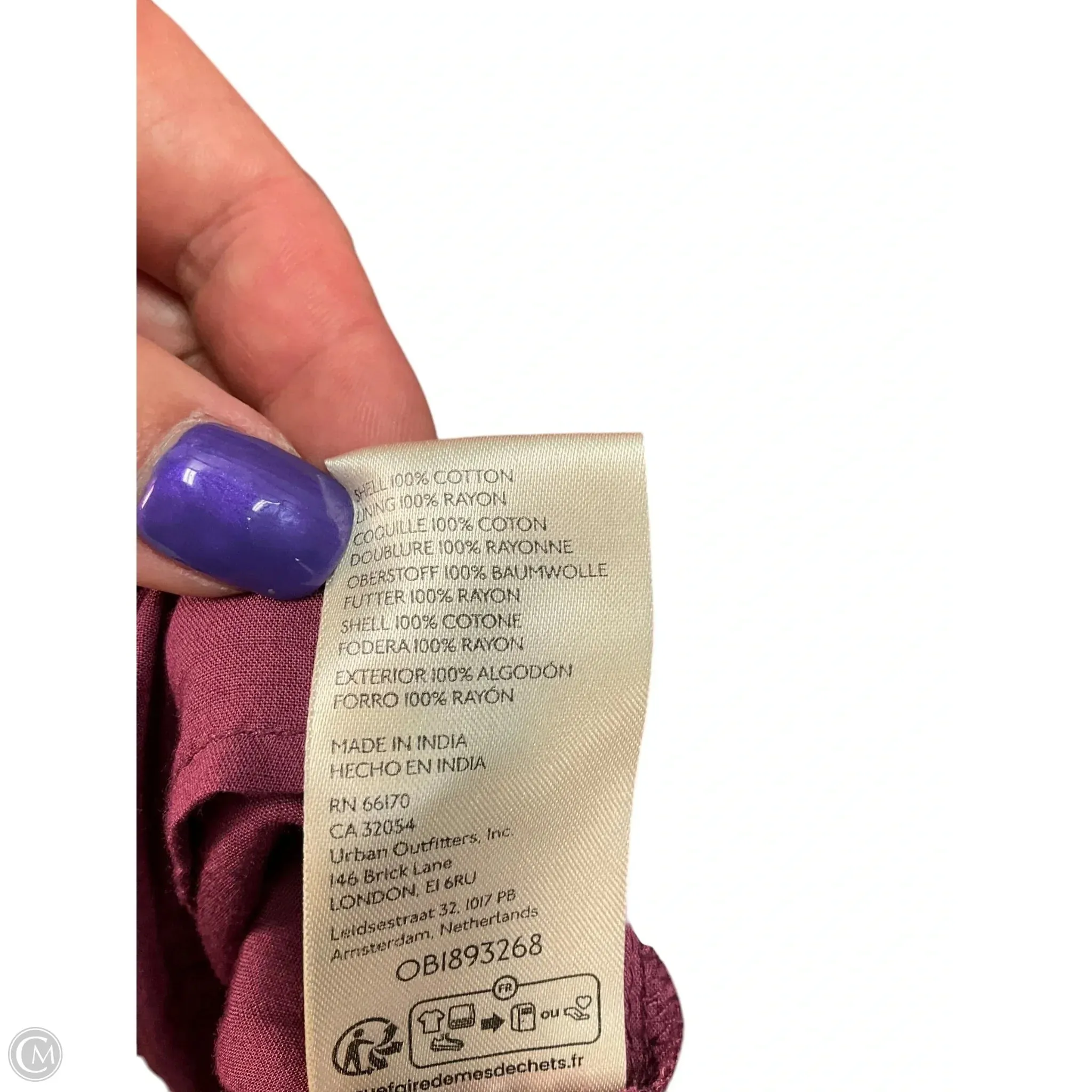 Dress Casual Short By Free People In Red, Size: M