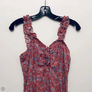 Dress Casual Short By Japna In Floral Print, Size: M