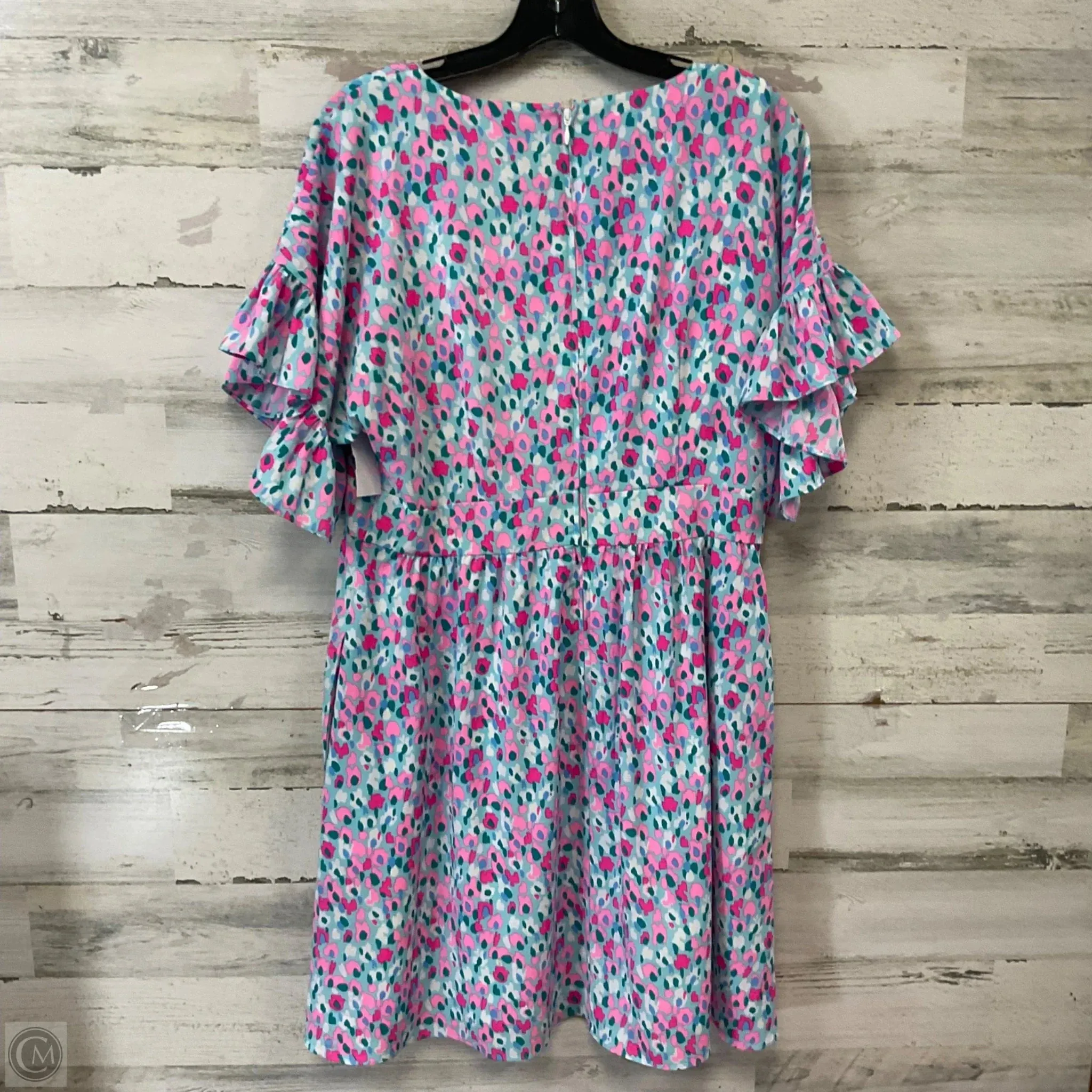 Dress Casual Short By Lilly Pulitzer In Blue & Pink, Size: L