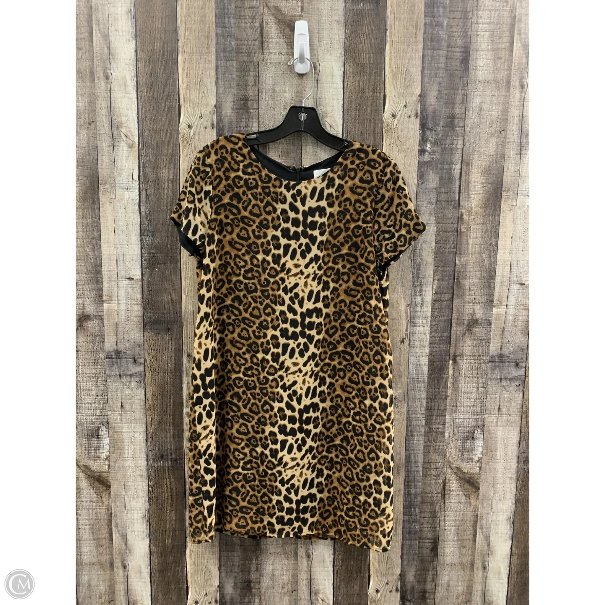 Dress Casual Short By Line & Dot In Animal Print, Size: M