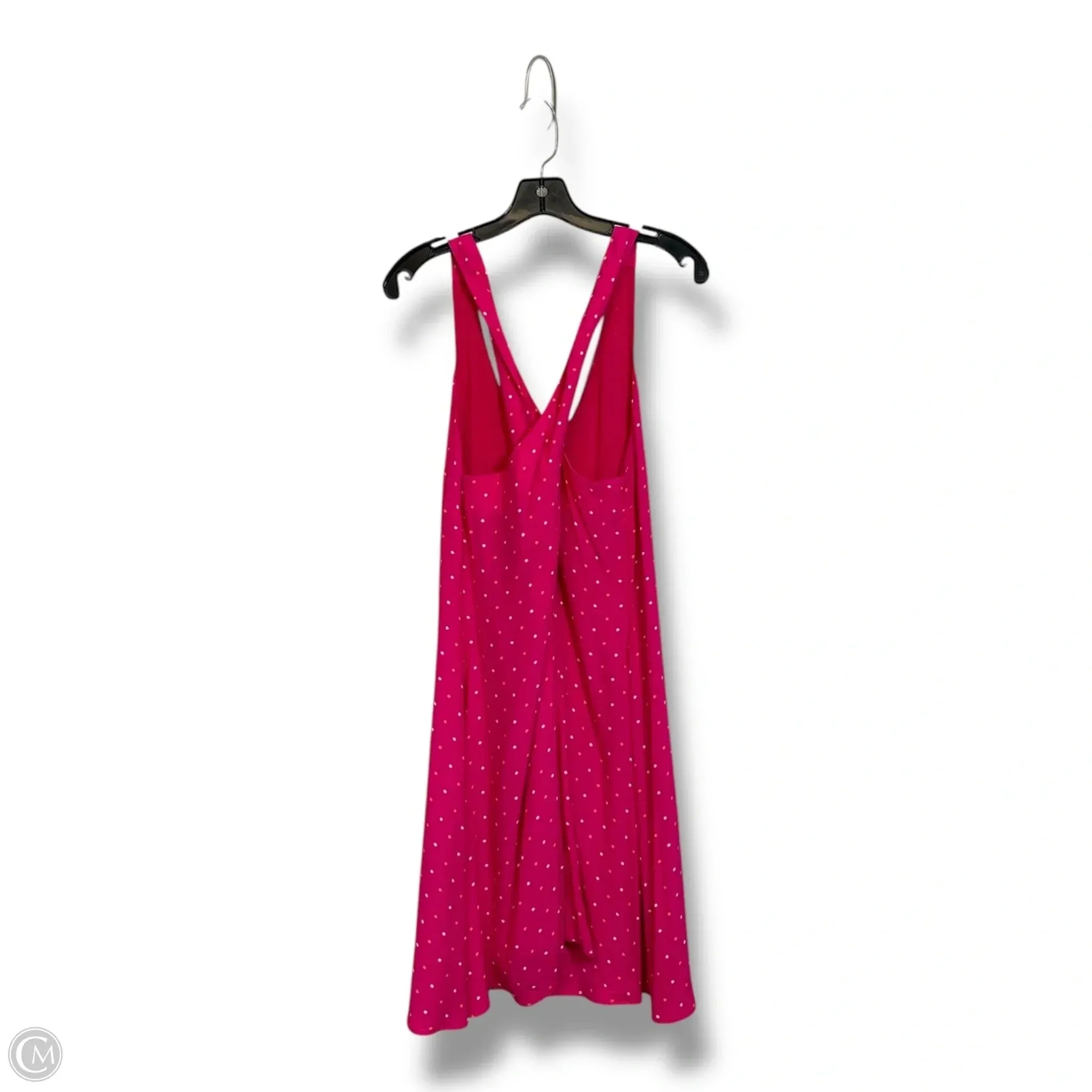 Dress Casual Short By Loft In Polkadot, Size: M