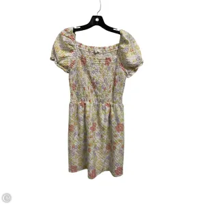 Dress Casual Short By Loft In White, Size: Mp