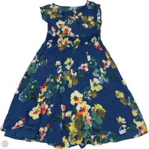 Dress Casual Short By Maeve In Blue, Size: Xs
