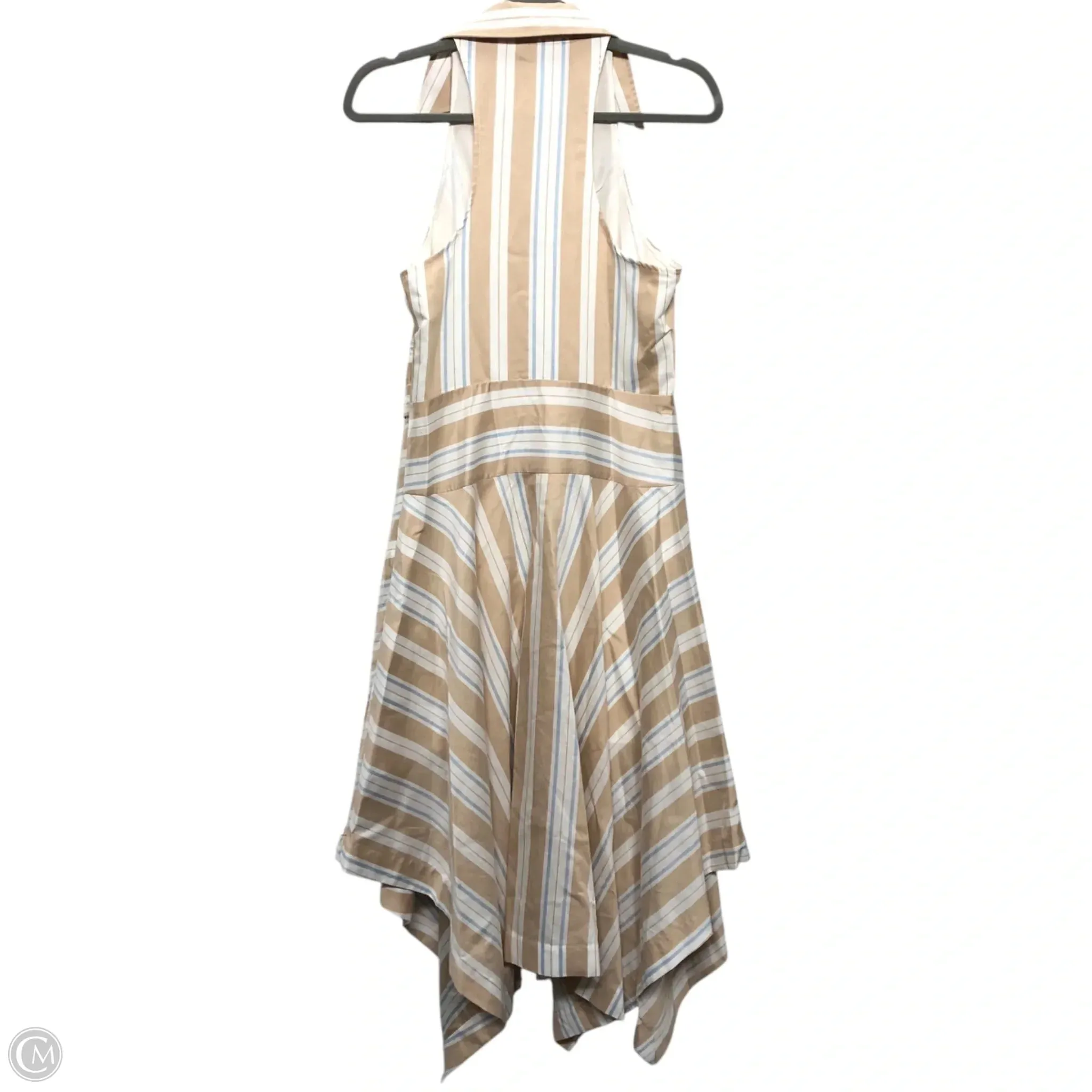 Dress Casual Short By Maeve In Cream & Tan, Size: 6
