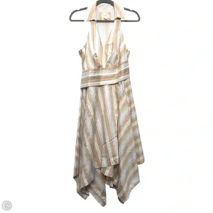 Dress Casual Short By Maeve In Cream & Tan, Size: 6