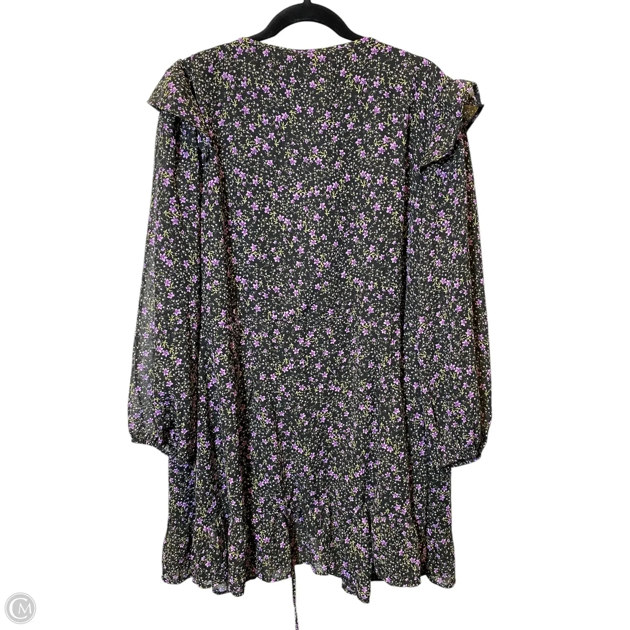 Dress Casual Short By Nasty Gal In Floral Print, Size: 2x
