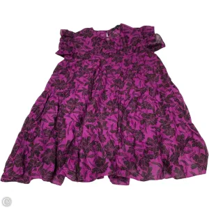 Dress Casual Short By Olivaceous In Purple, Size: M