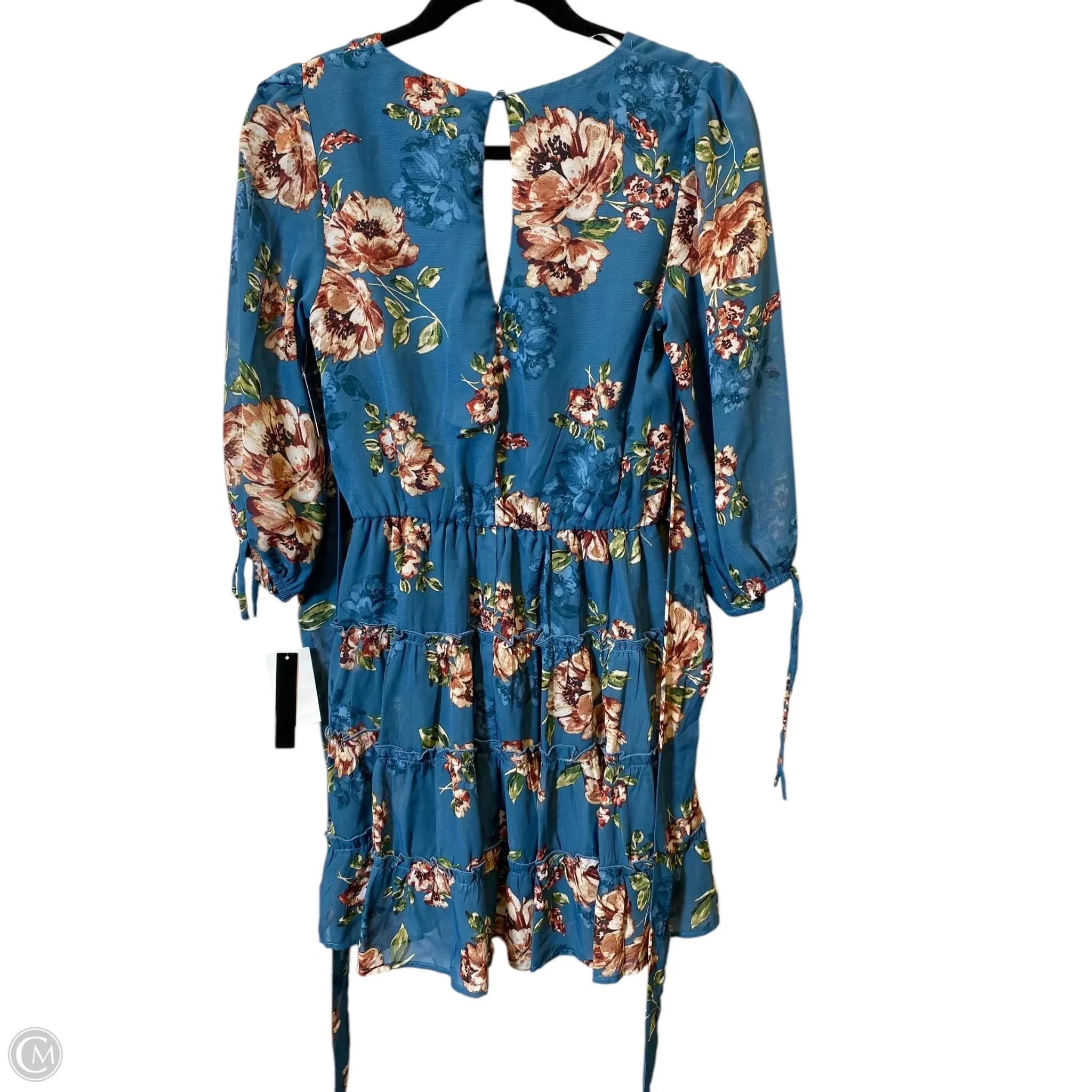 Dress Casual Short By Speechless In Floral Print, Size: S