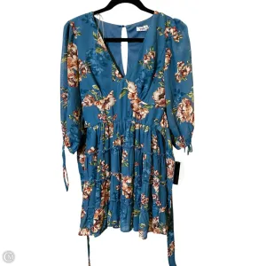 Dress Casual Short By Speechless In Floral Print, Size: S