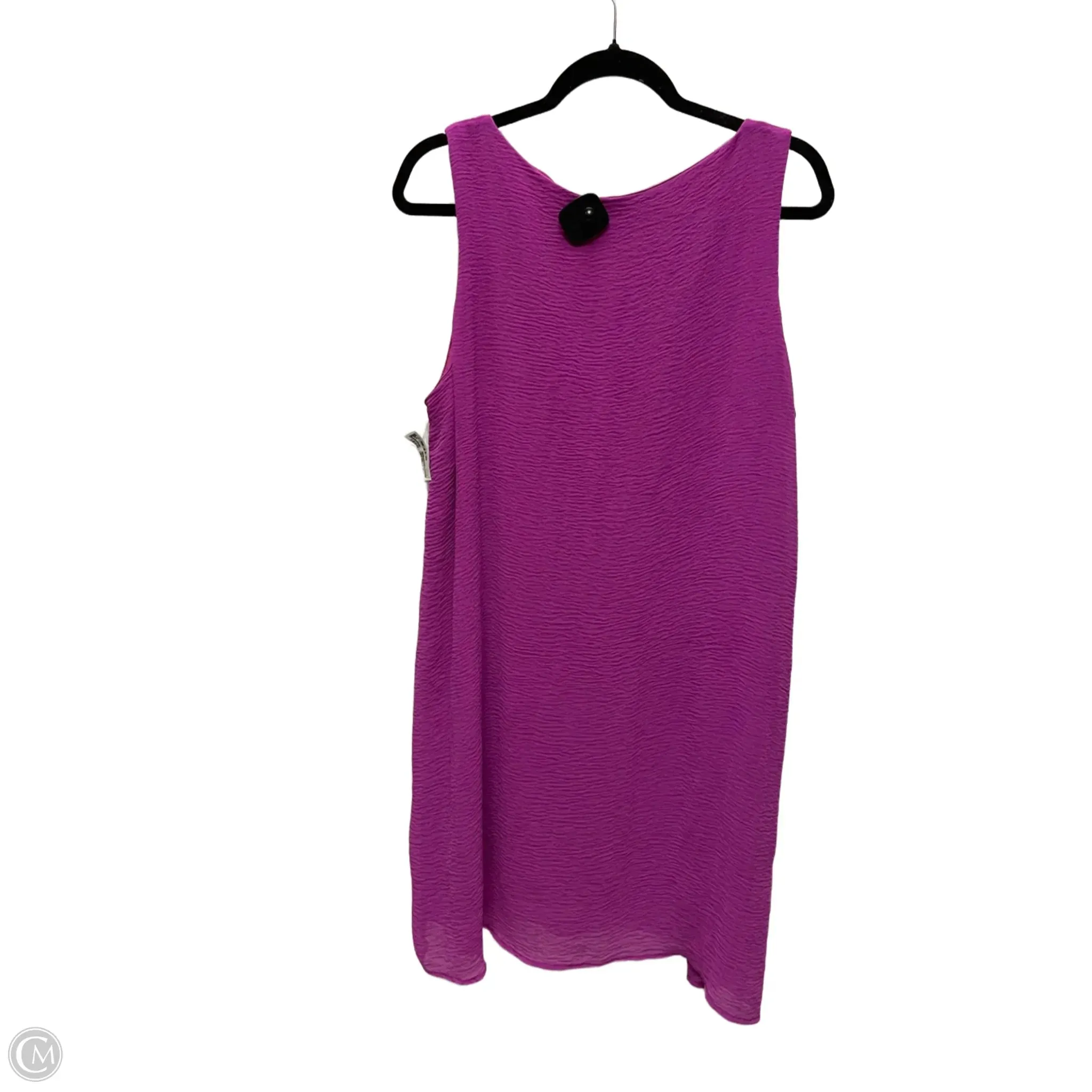 Dress Casual Short By Tacera In Purple, Size: Xl