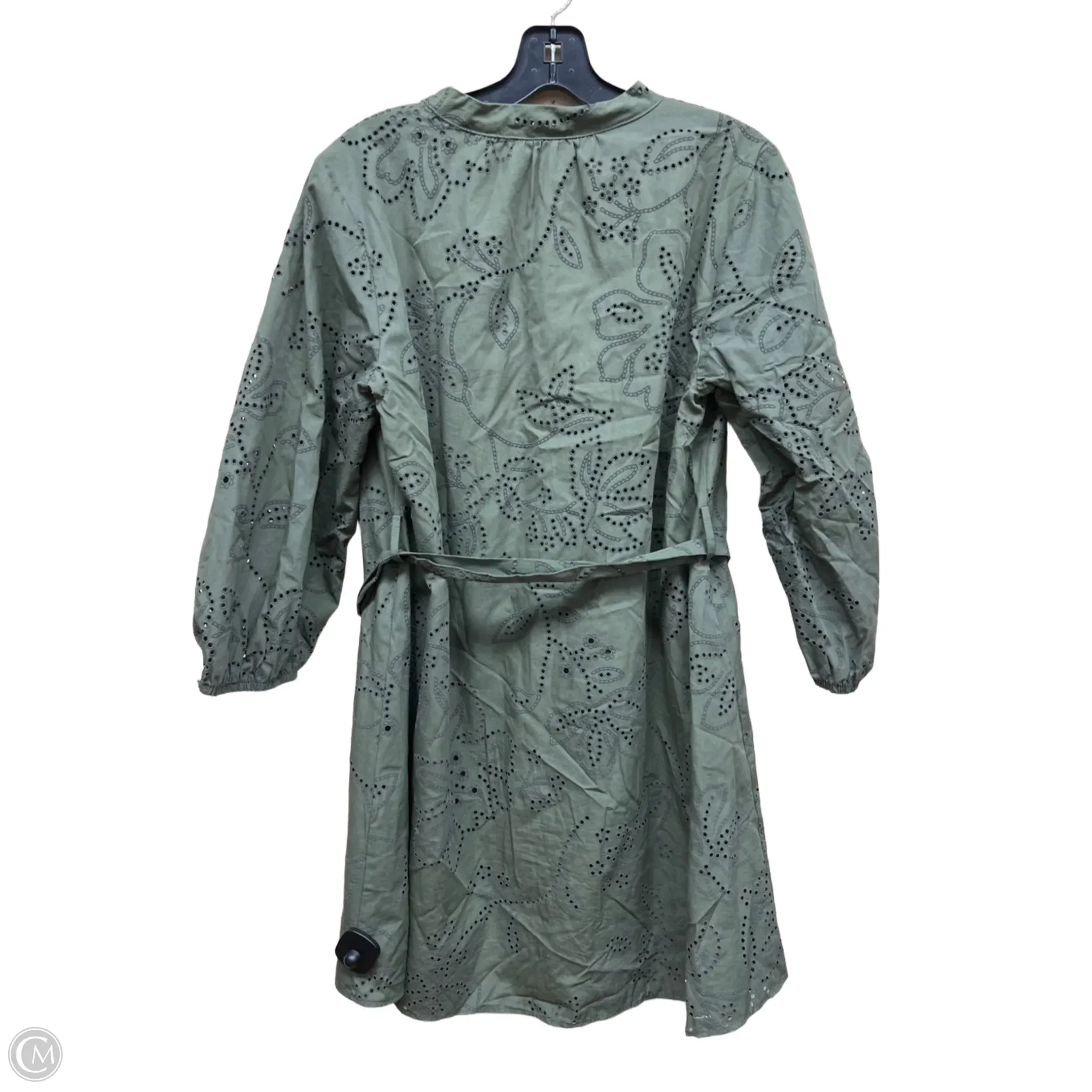Dress Casual Short By Zara In Green, Size: Xl