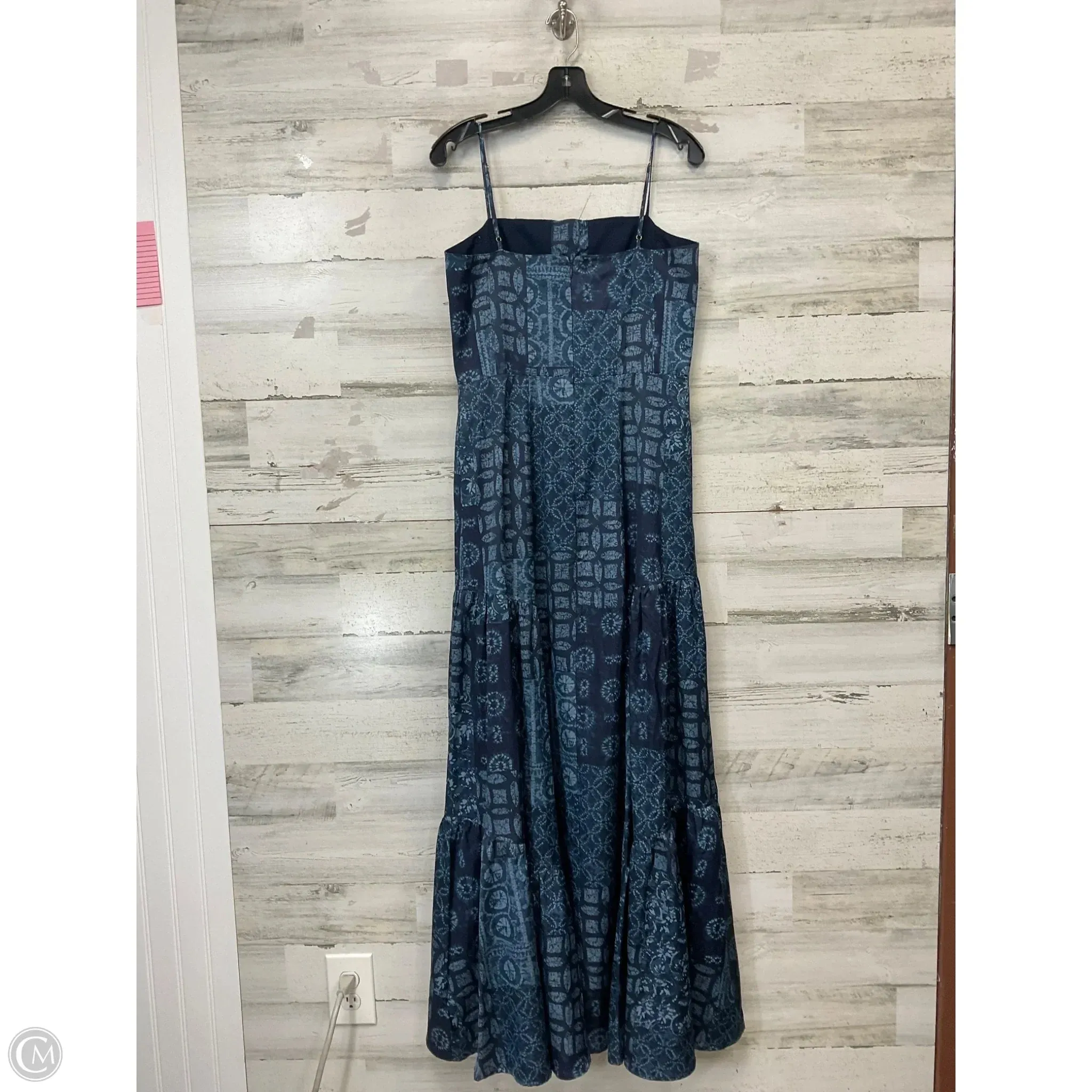 Dress Party Long By Lauren By Ralph Lauren In Blue, Size: S