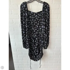 Dress Party Short By Mable In Black & Blue, Size: M