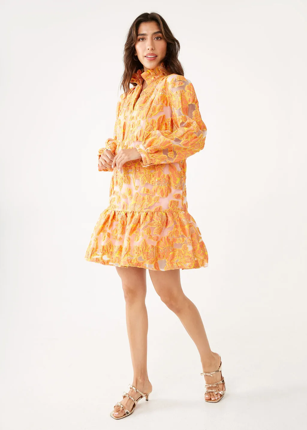 Emmerson Dress Orange Blossom Organza