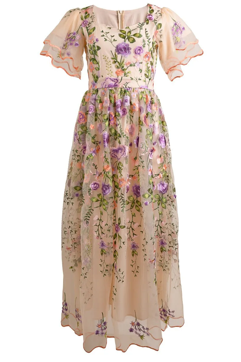 Flora Dress in Pastels