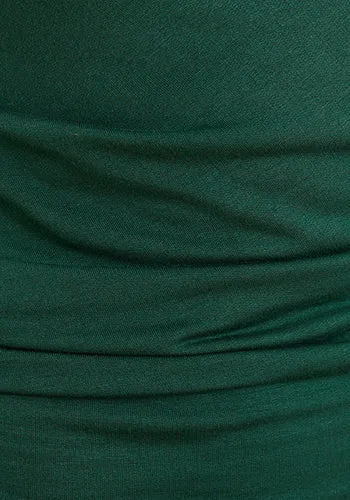 Green Without Envy Midi Dress